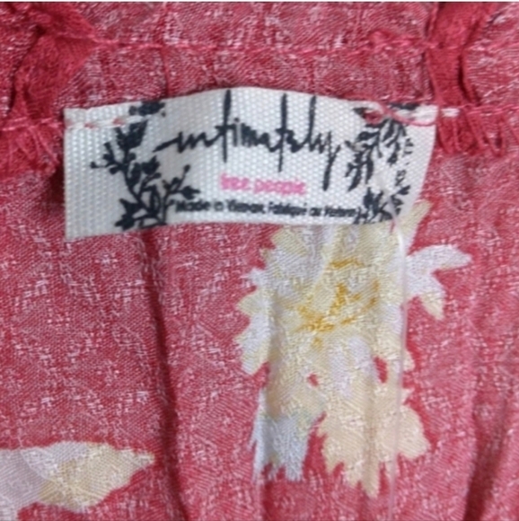 NWOT Free People Bali Wild Daisy Slip Dress $88 - Picture 6 of 7